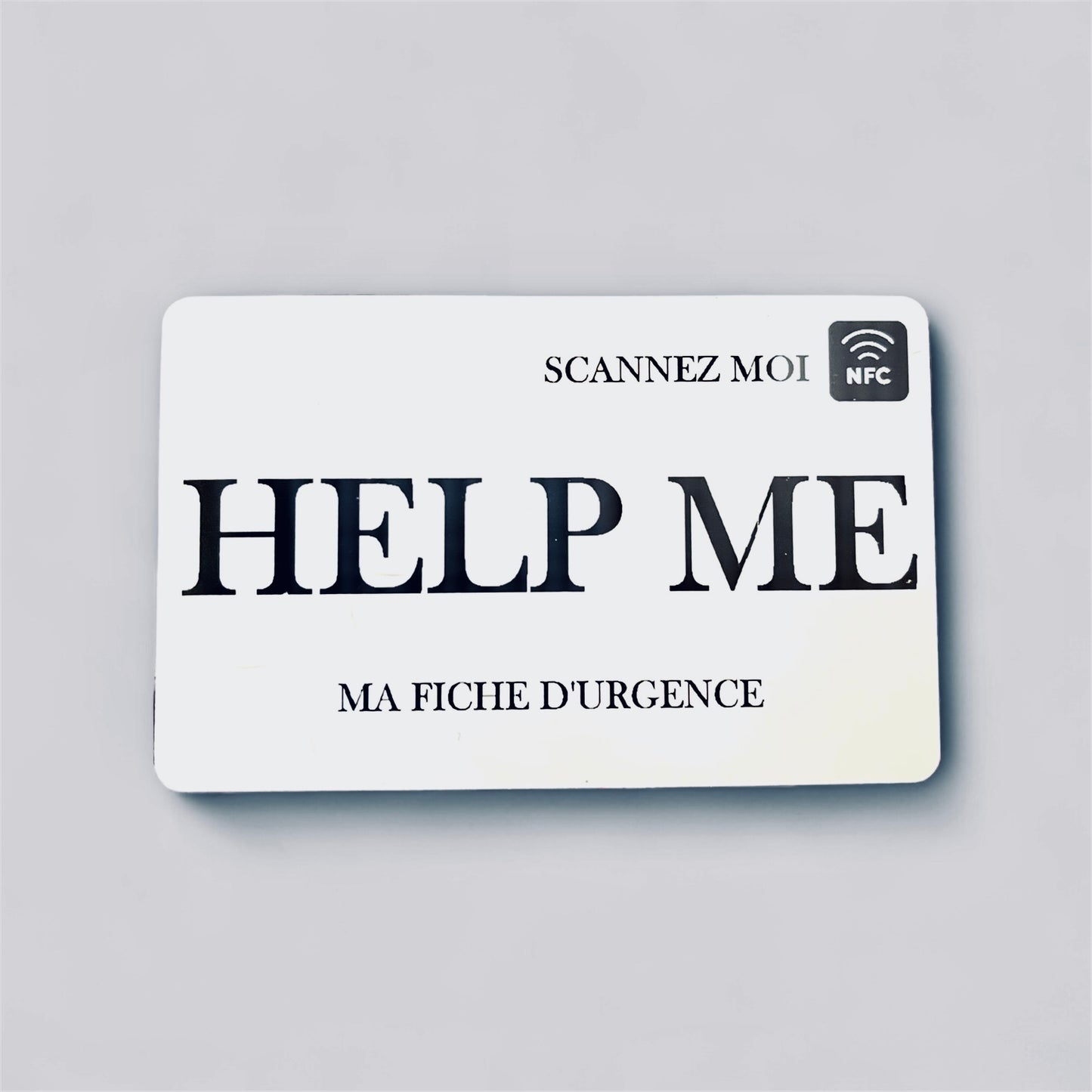 La Carte HELP ME : votre fiche santé